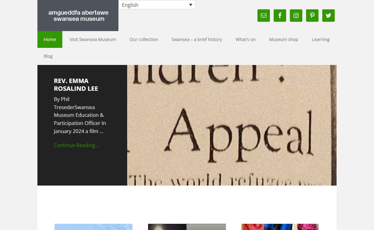 Swansea Museum — The industrial, maritime and cultural histories of Swansea