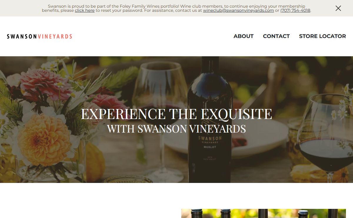 Home - Swanson Vineyards