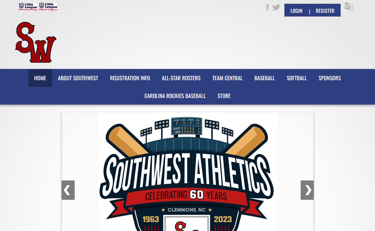Southwest Athletics > Home