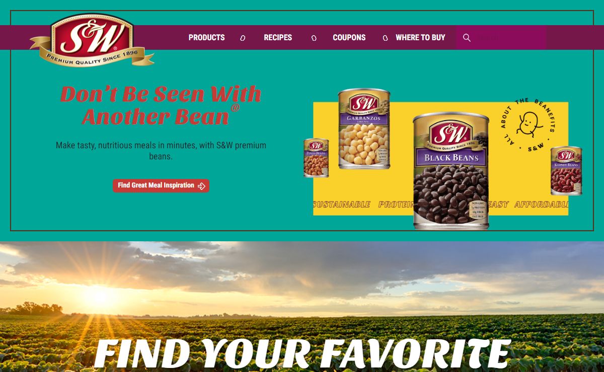 S&W Beans | The Best Canned Beans