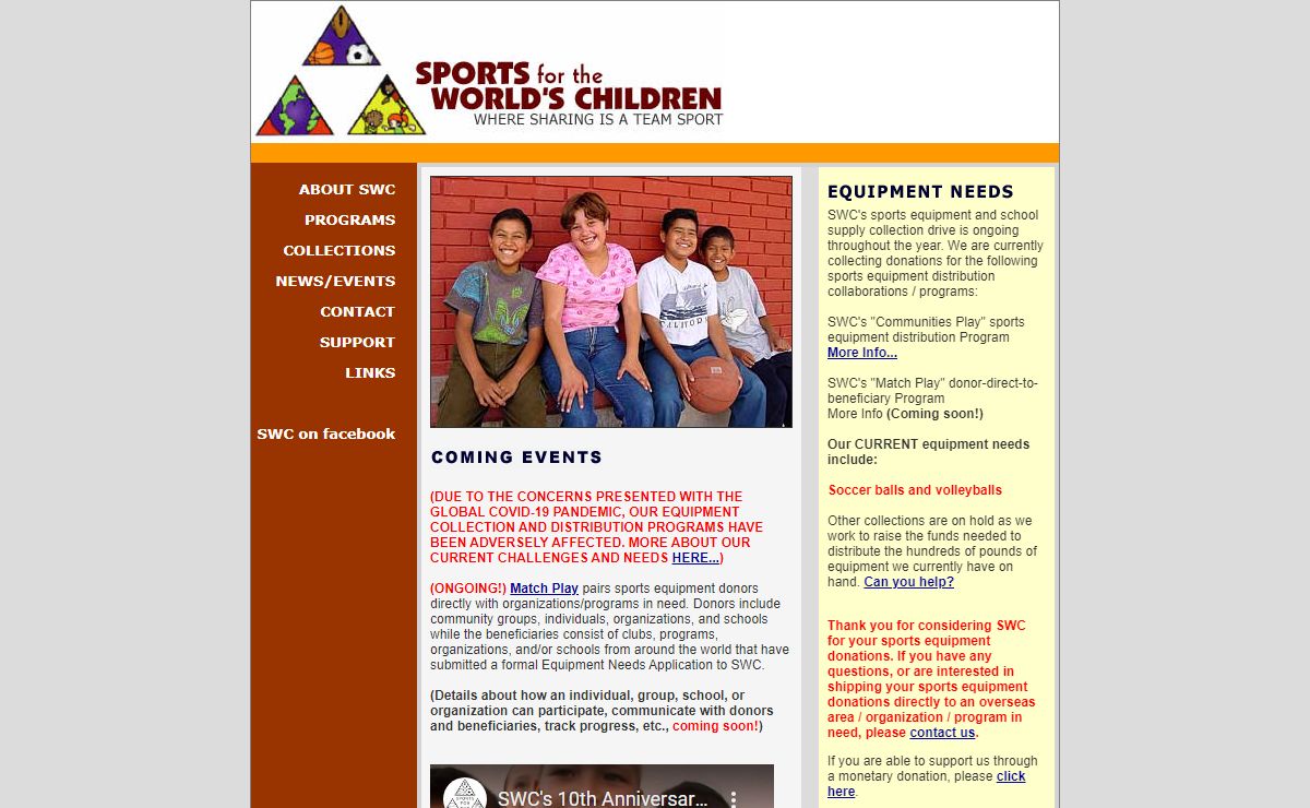 Sports for the World's Children