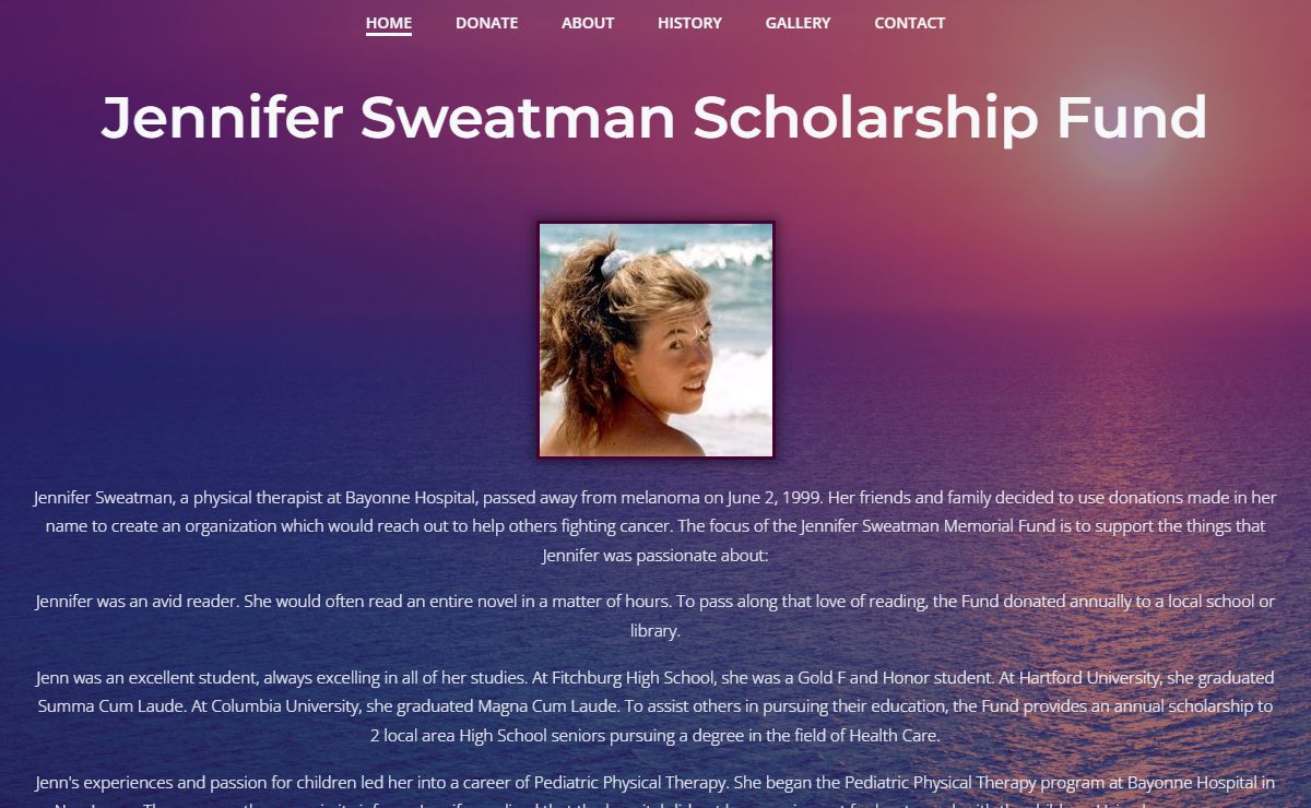 Jennifer Sweatman Scholarship Fund