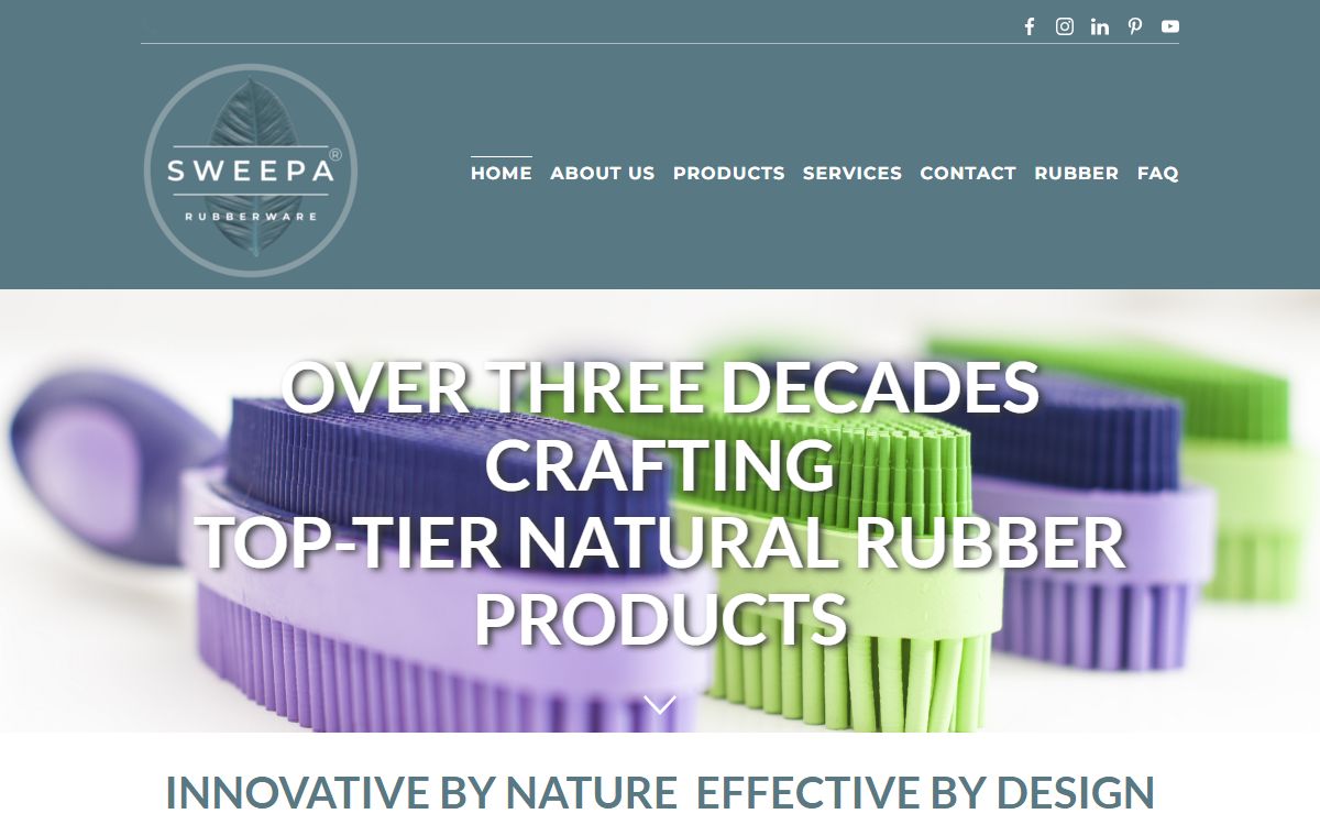 Sweepa Rubberware - Natural Rubber Products