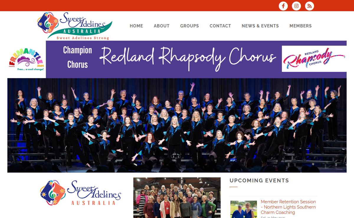 Sweet Adelines Region 34 - Singing Across Australia