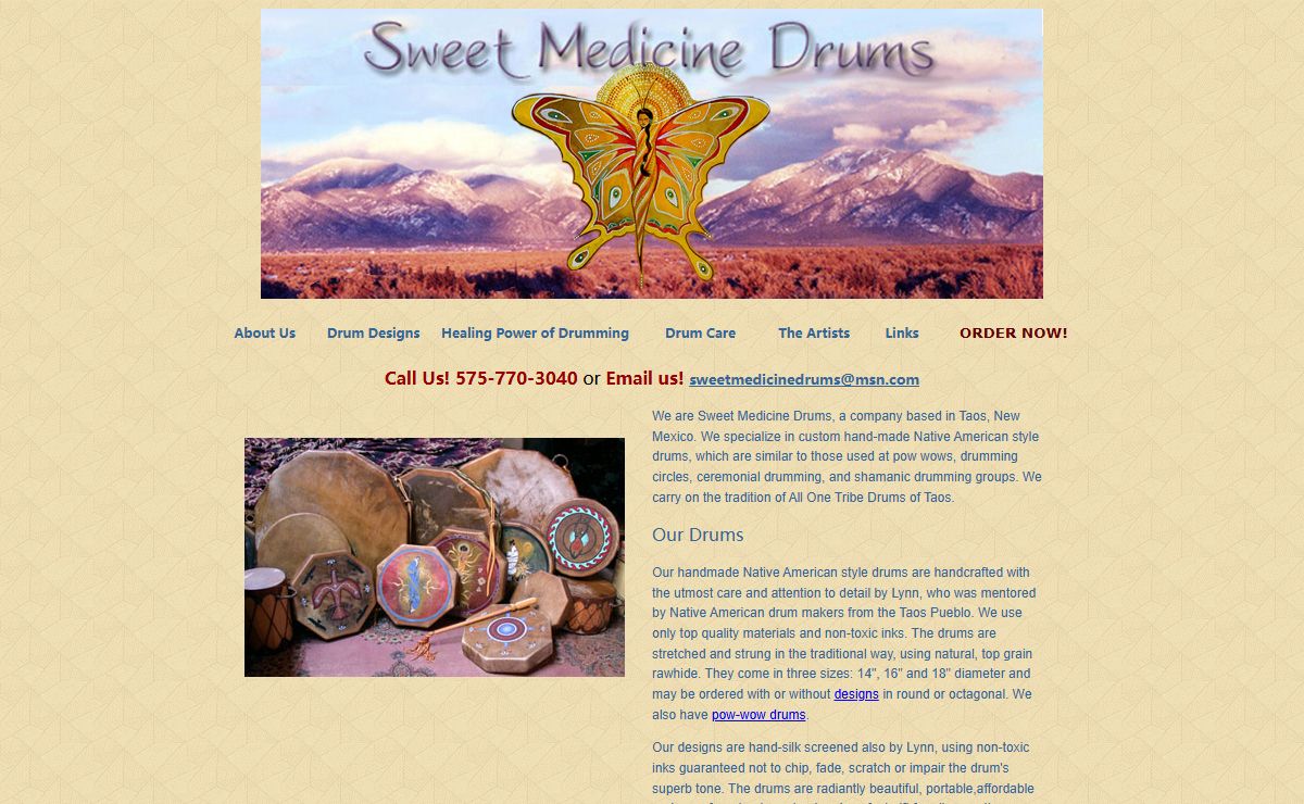 Native American Drums - Taos, New Mexico