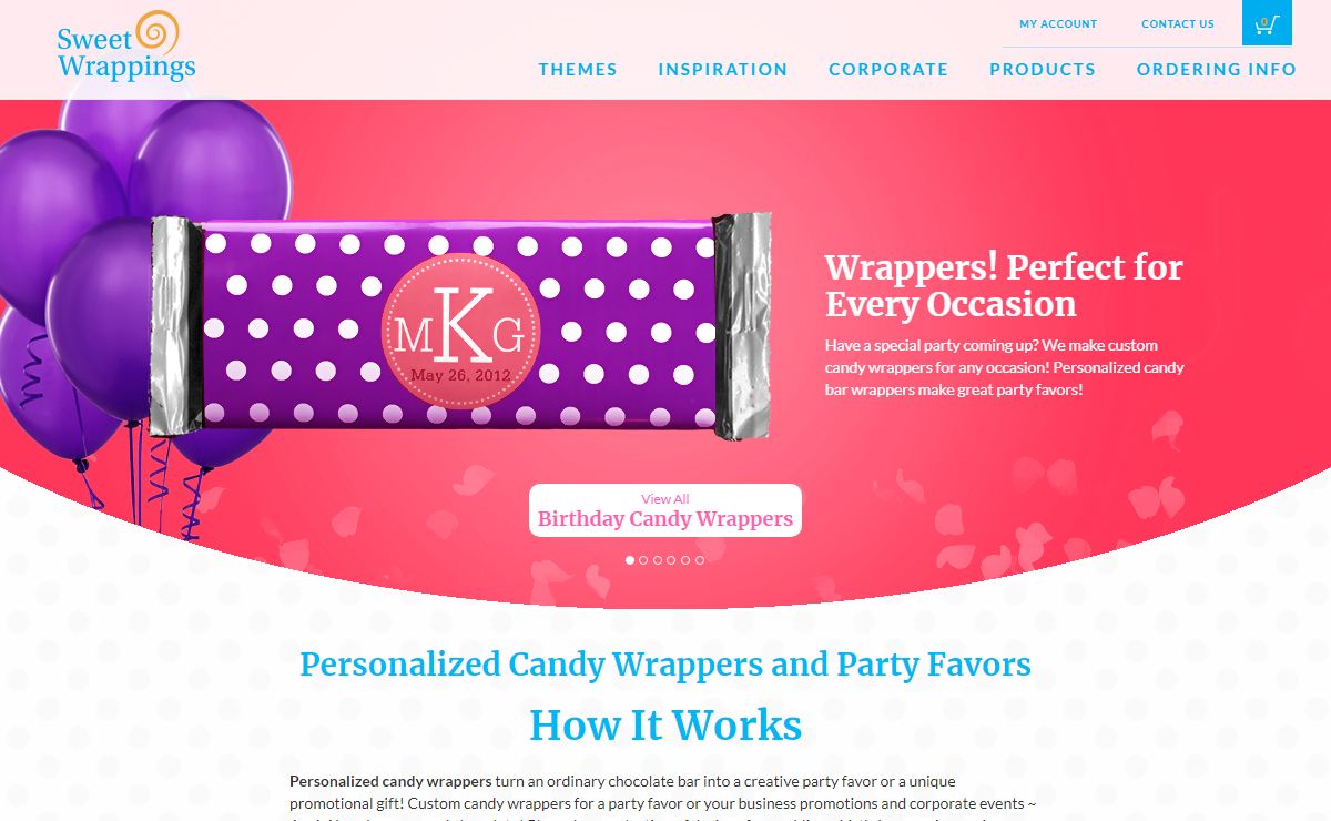 Personalized Candy Bar Wrappers & Favors - Sweet Wrappings