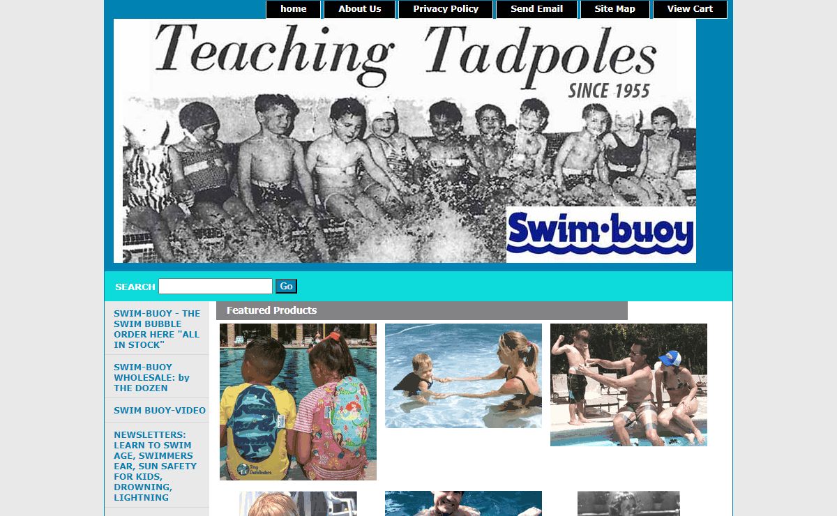 Swim buoy "The Original Bubble" swimming aid for children since 1955