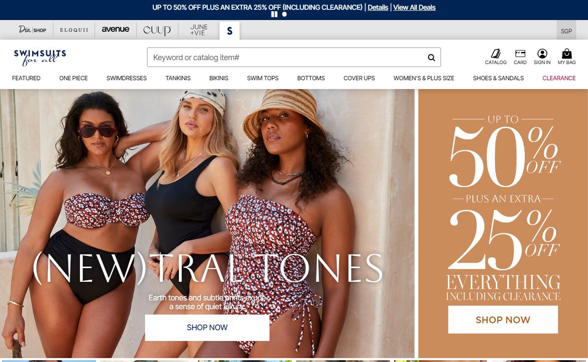 Women's & Plus Swimsuits, Swimwear & Bathing Suits | Swimsuits For All