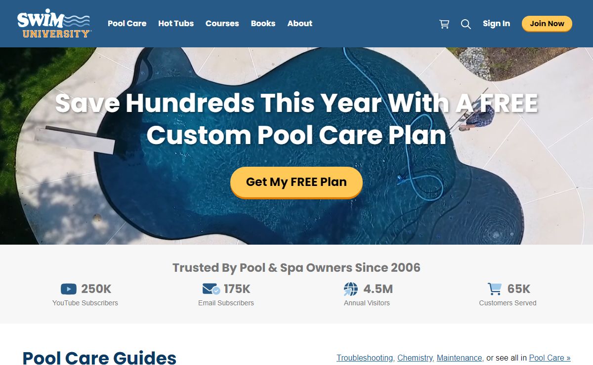 Swim University - Your Ultimate Guide to DIY Pool Care