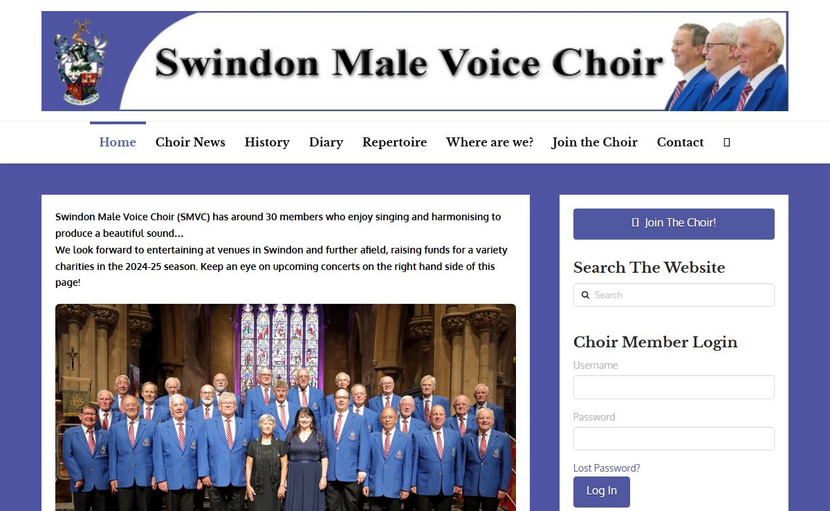 Home - Swindon Male Voice Choir