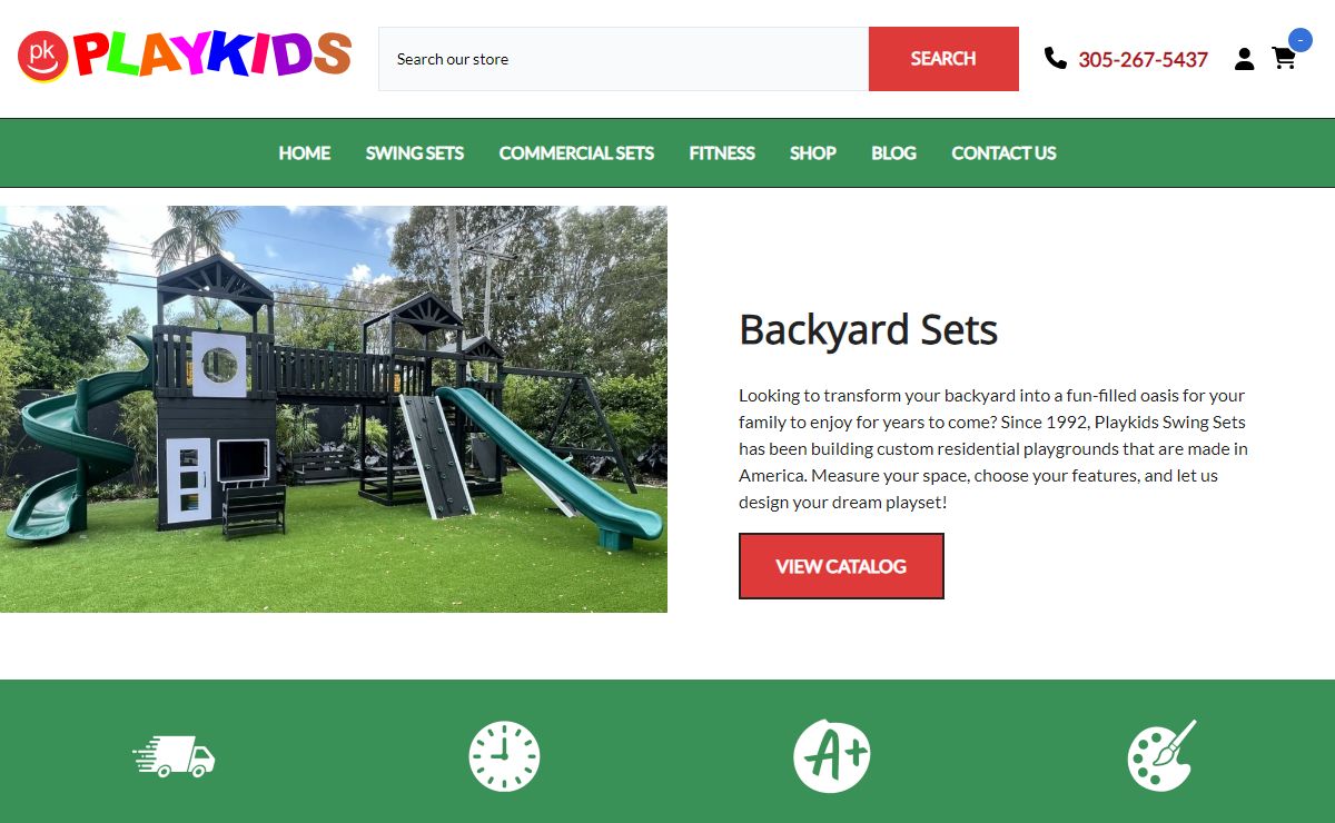 Playkids Swing Sets - South Florida's #1 Swing Set since 1992!