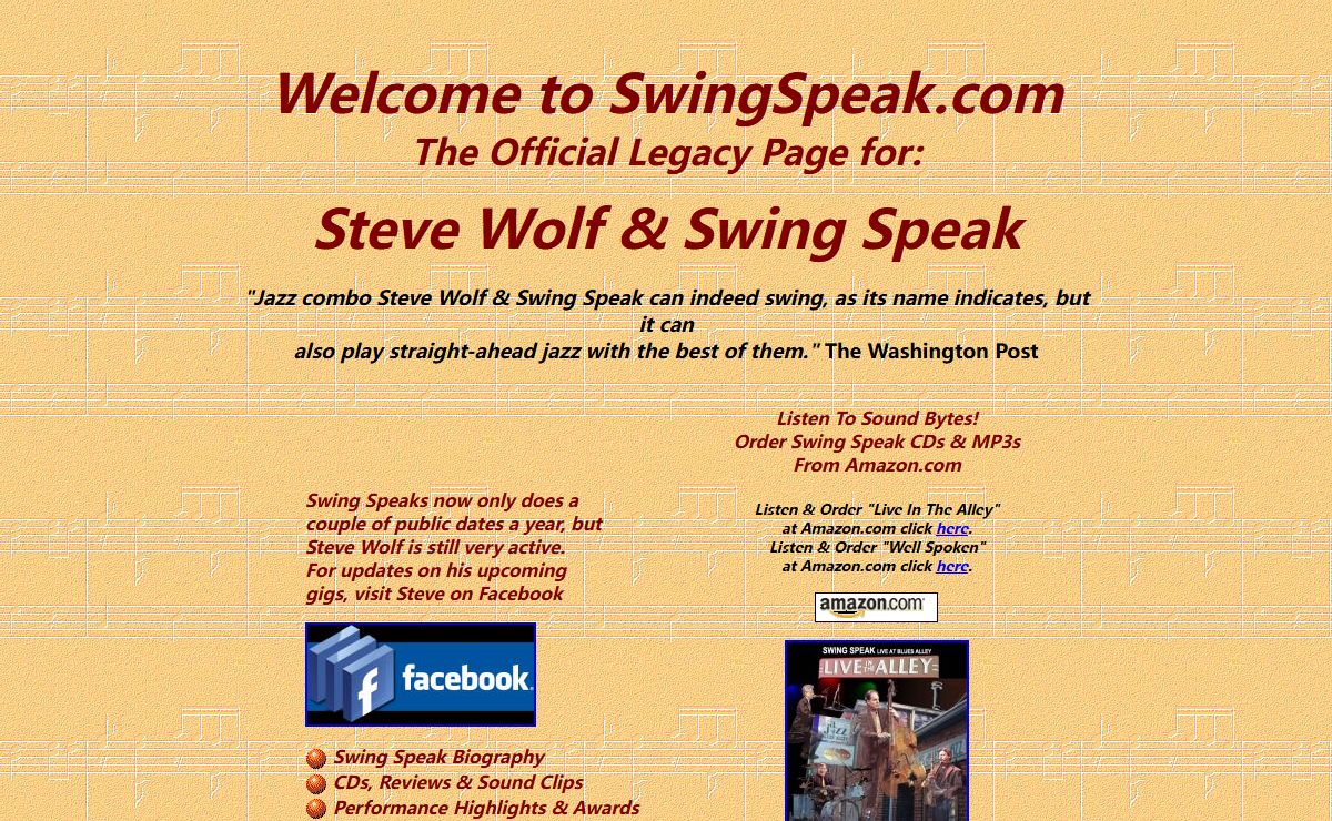 The Official Swing Speak Home Page