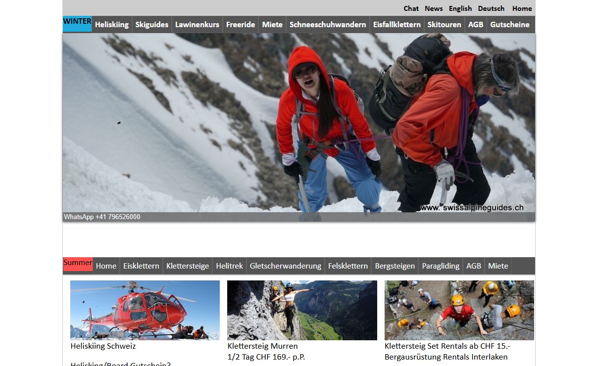 Swiss Alpine Guides - Bergsteigerschule Interlaken