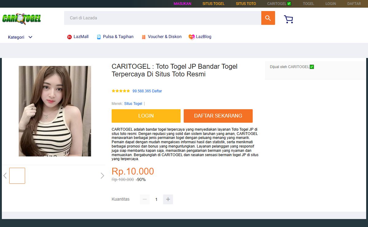 CARITOGEL : Toto Togel JP Bandar Togel Terpercaya Di Situs Toto Resmi