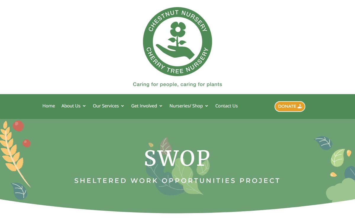SWOP Charity | Sheltered Work Opportunities Project
