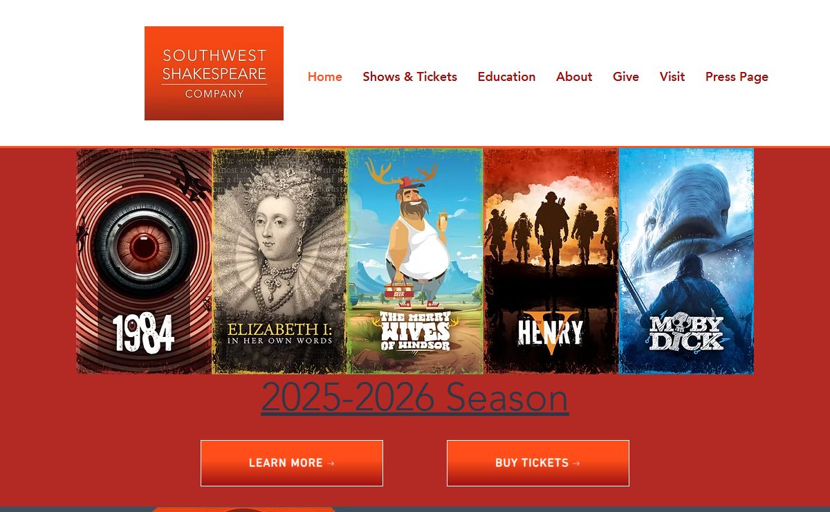Southwest Shakespeare Company | Classical Theater in Mesa