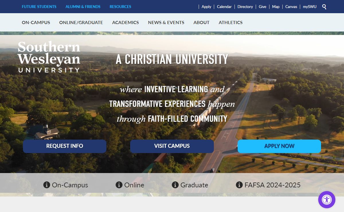 Christian College in South Carolina | Southern Wesleyan University