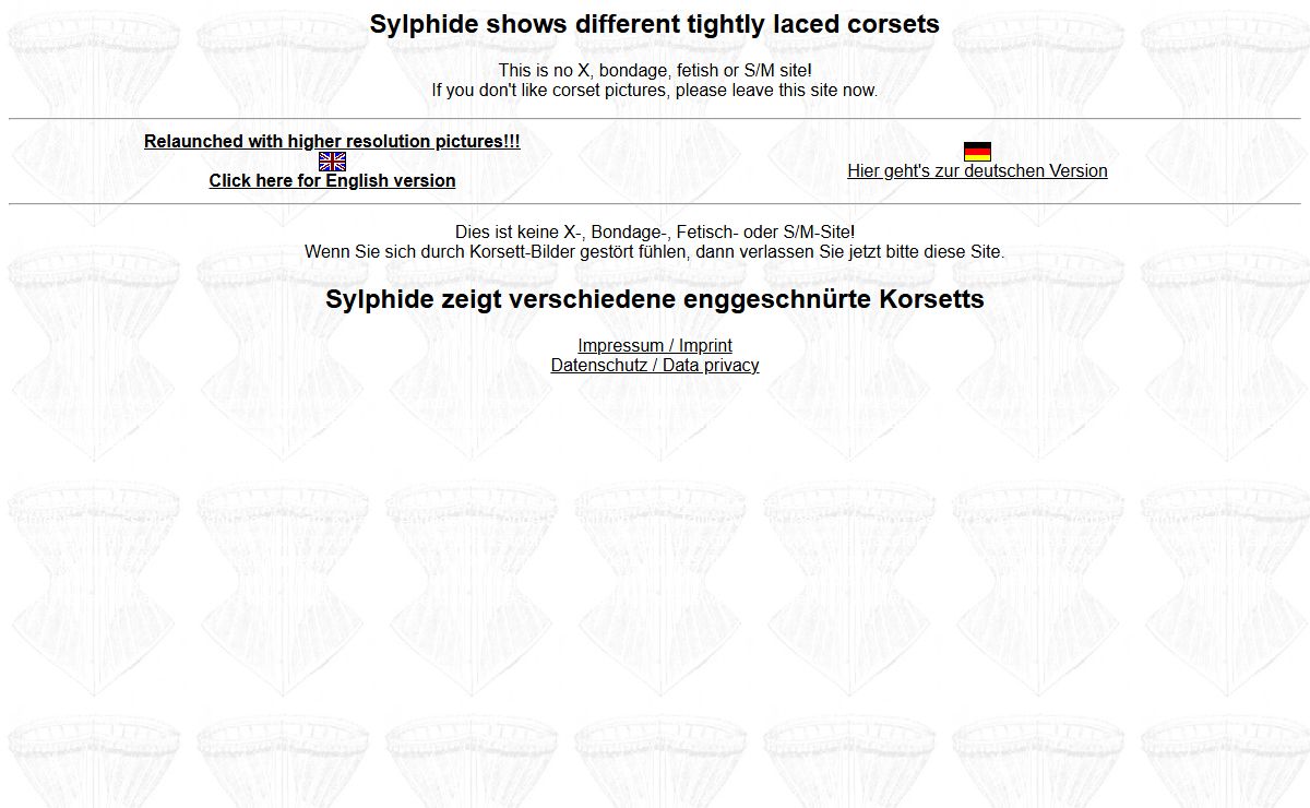 Sylphide shows different tightly laced corsets / Sylphide zeigt verschiedene enggeschnürte Korsetts - Korsett / Taille / Wespentaille / Schnürung / Dessous / Lingerie / corset / waist / wasp waist / lacing
