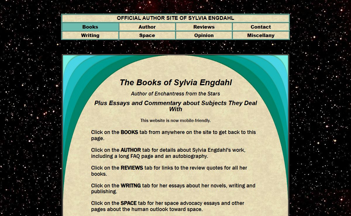 Sylvia Engdahl, Author of Science Fiction Novels – Official Site