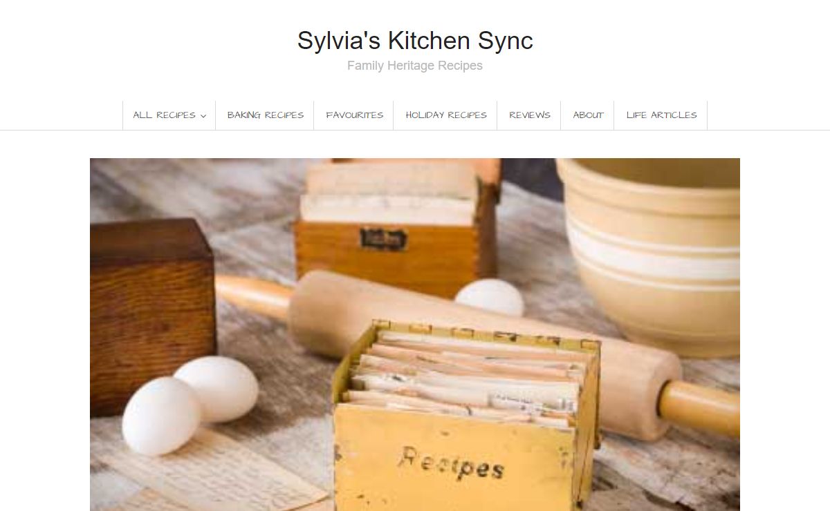 Home - Sylvia's Kitchen Sync