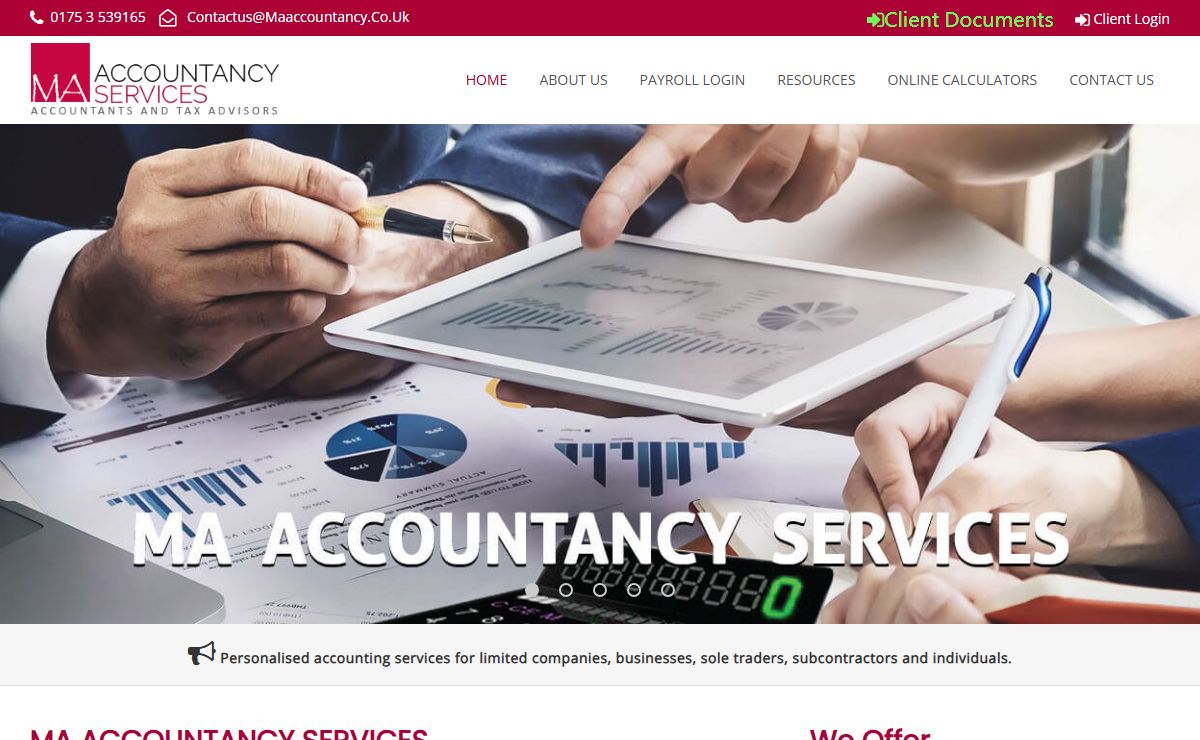 Accountants in Slough | MA Accountancy Firm in Slough