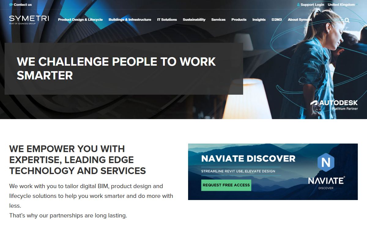 Symetri | We challenge people to work smarter | Symetri.co.uk