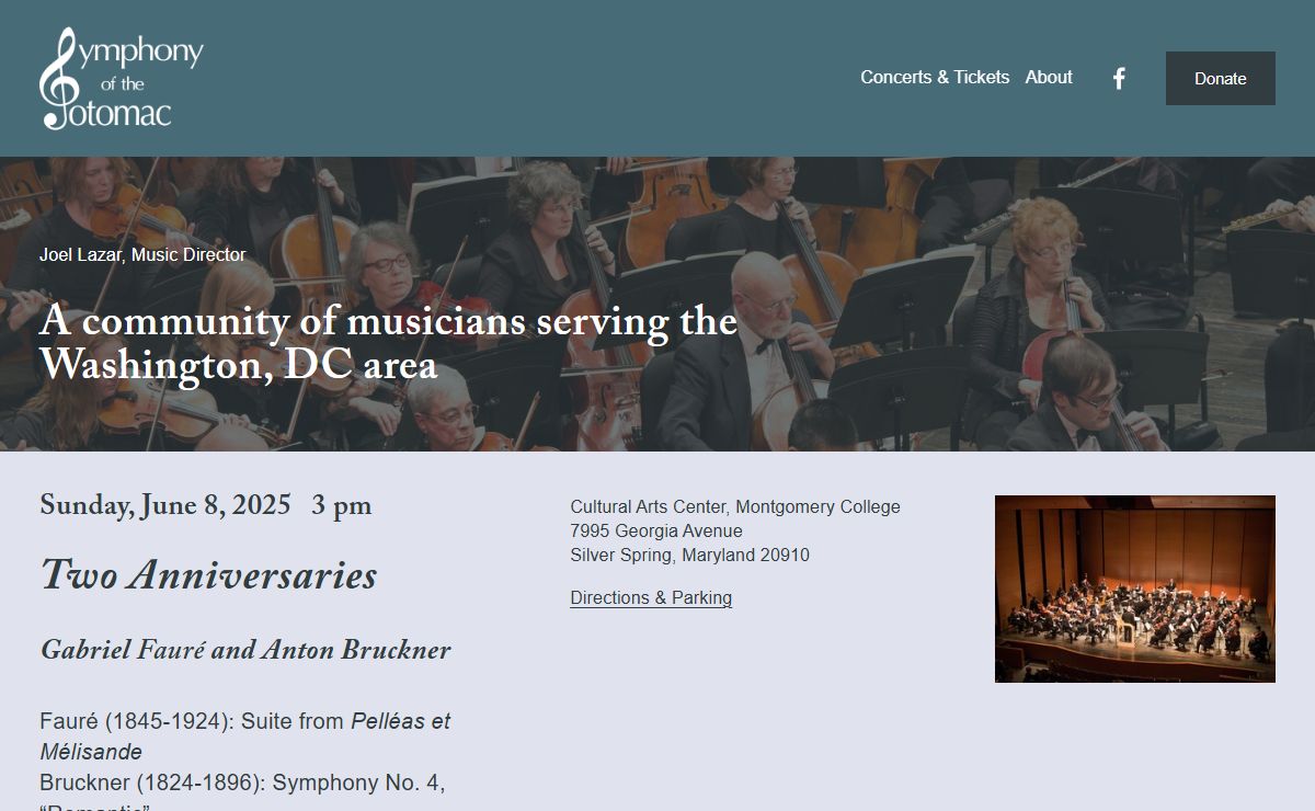 Symphony of the Potomac