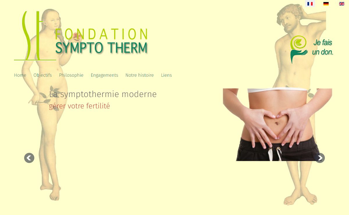 Fondation Symptotherm - Accueil