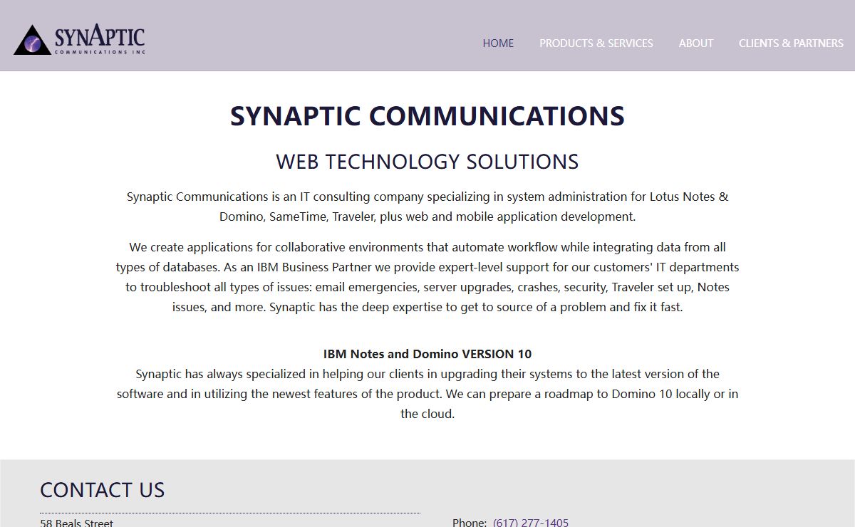 Synaptic Communications
