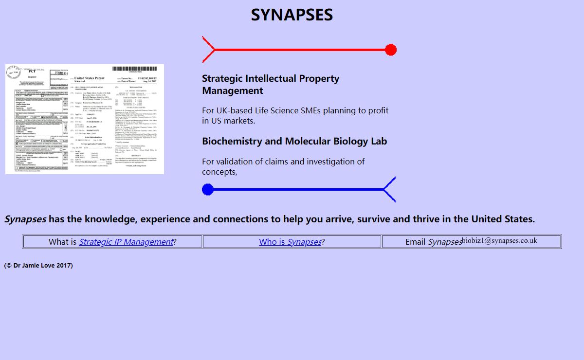 Intellectual Property Management and Business Planning for Early-stage, Start-up and Pre-start-up Biotechnology (Life Science) Companies