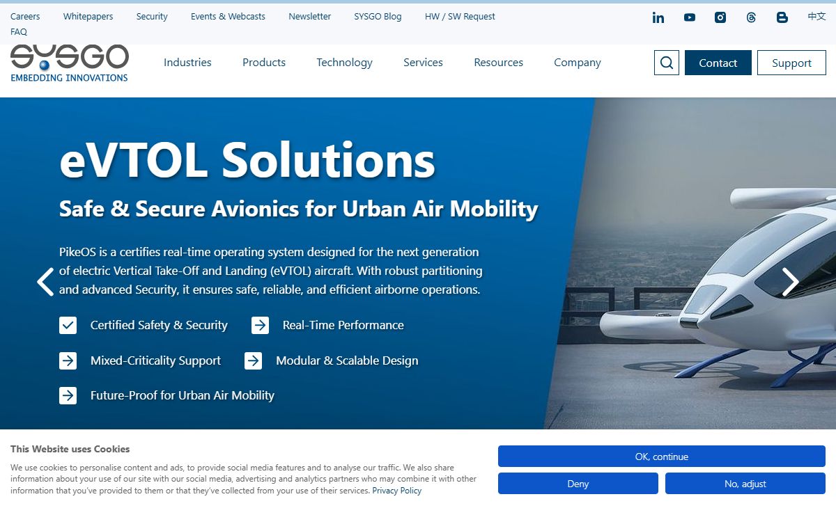 SYSGO - Embedding Innovations | SYSGO