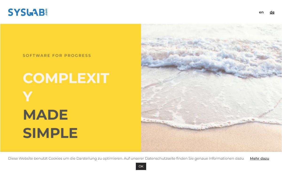 Complexity made simple - syslab.com