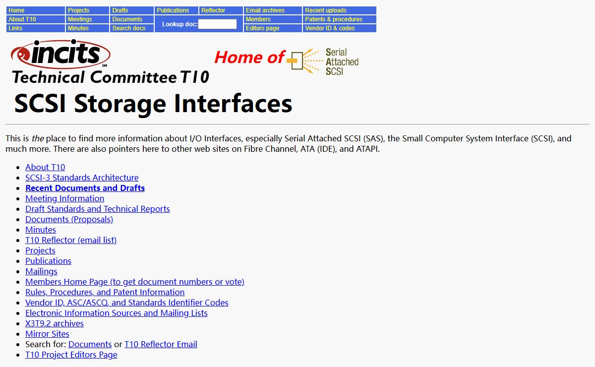 T10 Technical Committee