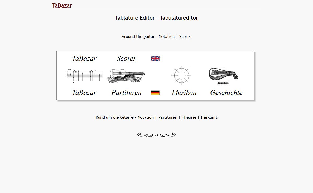 TaBazar Homepage