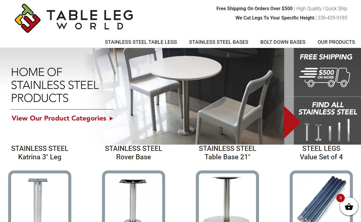 Stainless Steel Table Legs,Stainless Steel Table Bases,Stainless Steel Legs for Countertops & Granite Kitchen Islands