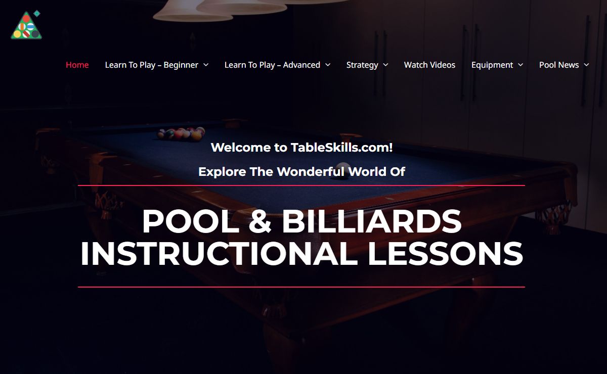 Pool Game and Pocket Billiards Lessons - TableSkills.com