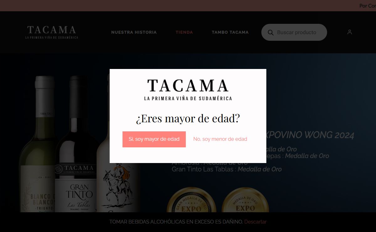 Tienda - Tienda Tacama
