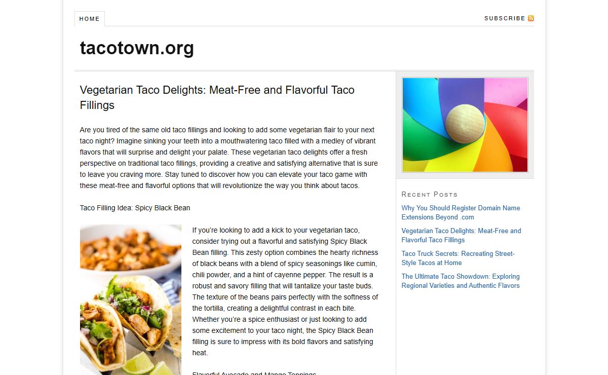 tacotown.org —