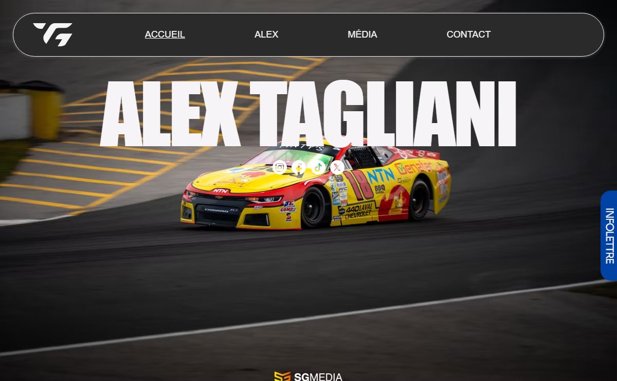 Accueil | Alex Tagliani
