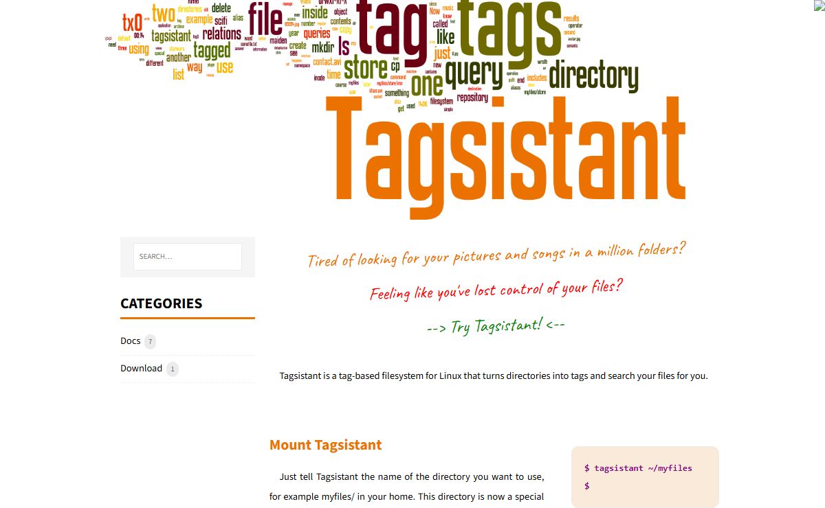 Tagsistant