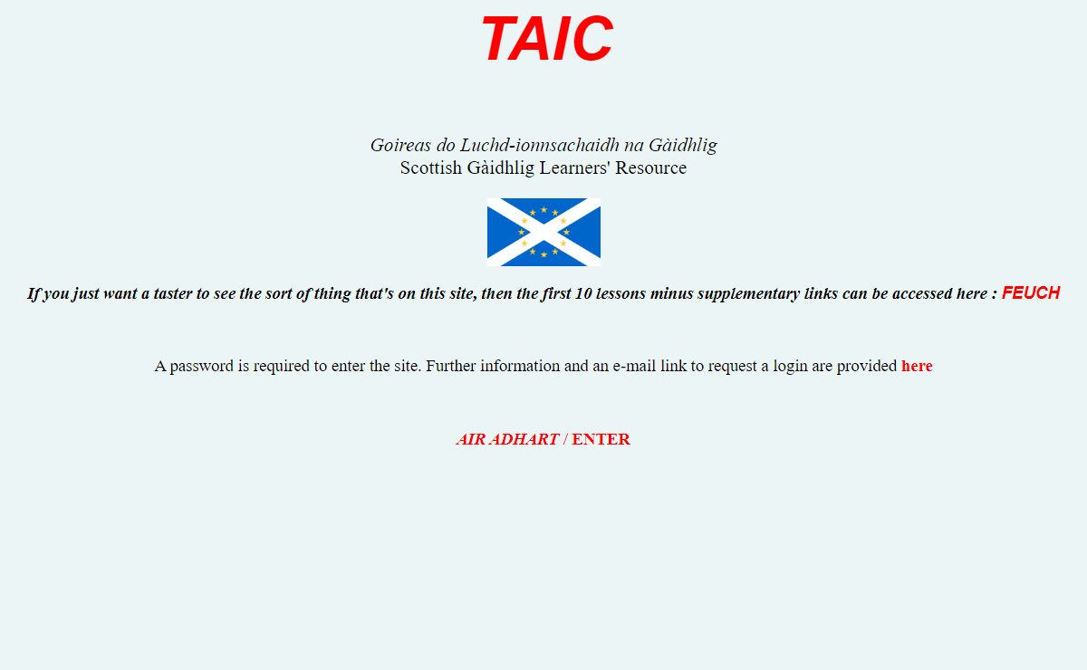 Gàidhlig Learners Resource