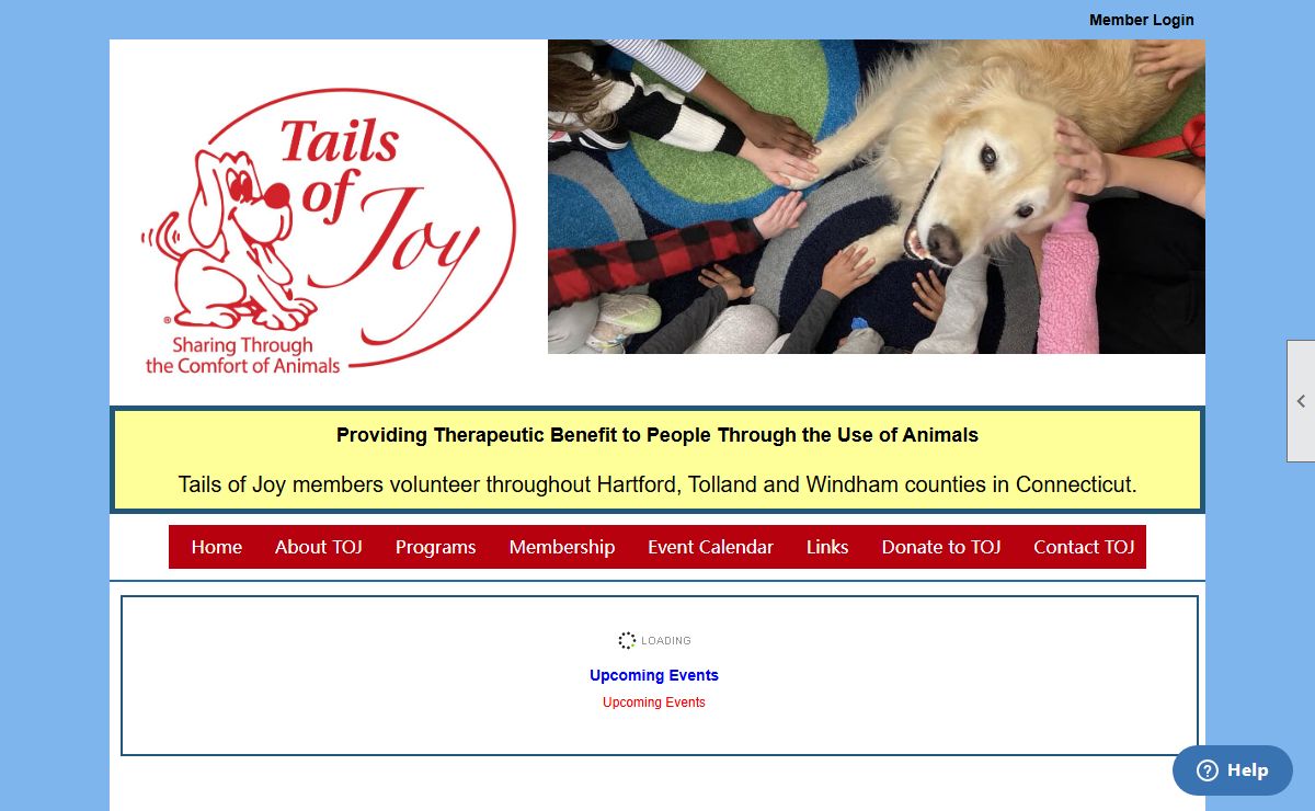 Tails of Joy Animal Assisted Therapy - Tails of Joy