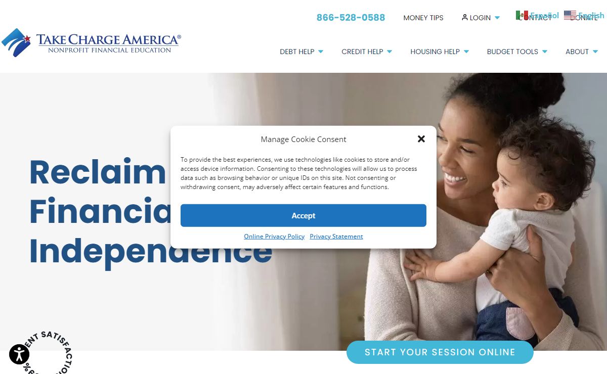 Nonprofit Debt & Credit Counseling | Take Charge America