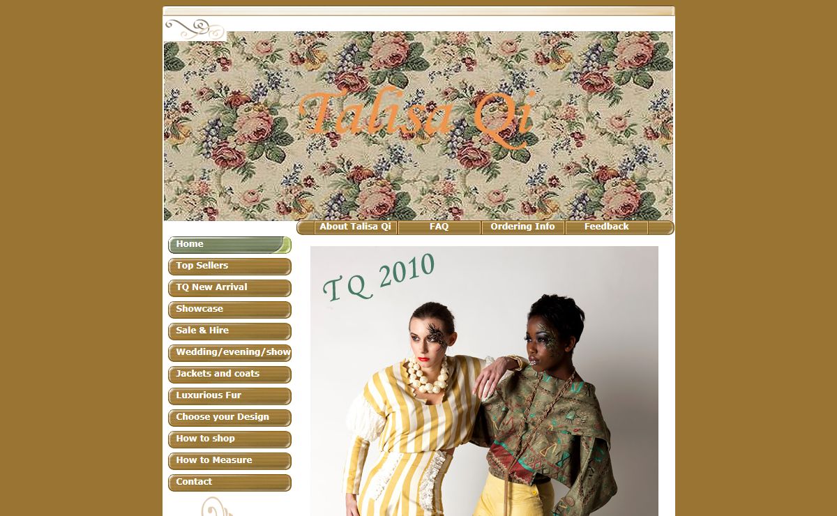 Home - TalisaQi - Custom Luxury Clothing