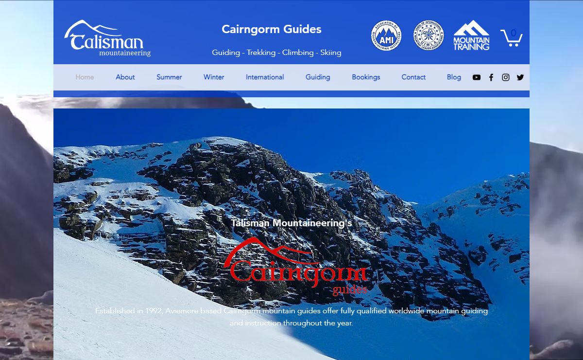 Talisman Mountaineering | Cairngorm Guides | Aviemore | Scotland