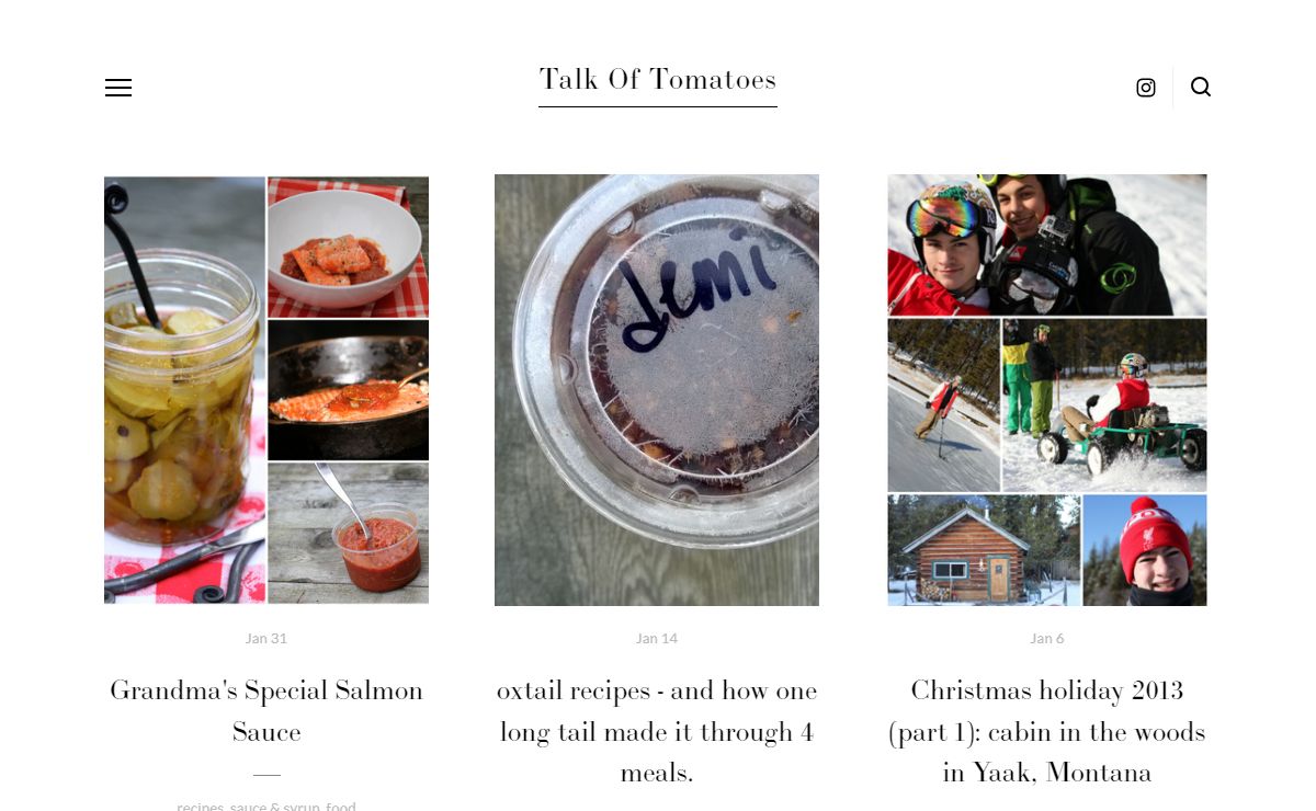 Talk Of Tomatoes