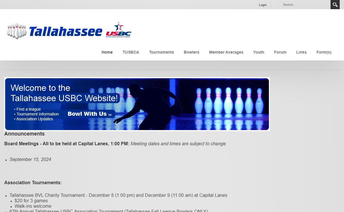Tallahassee USBC > Home