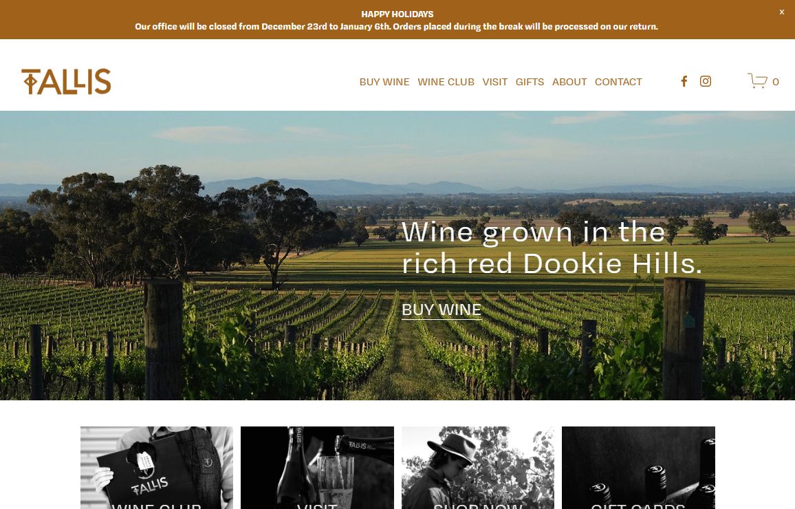 Tallis Wine