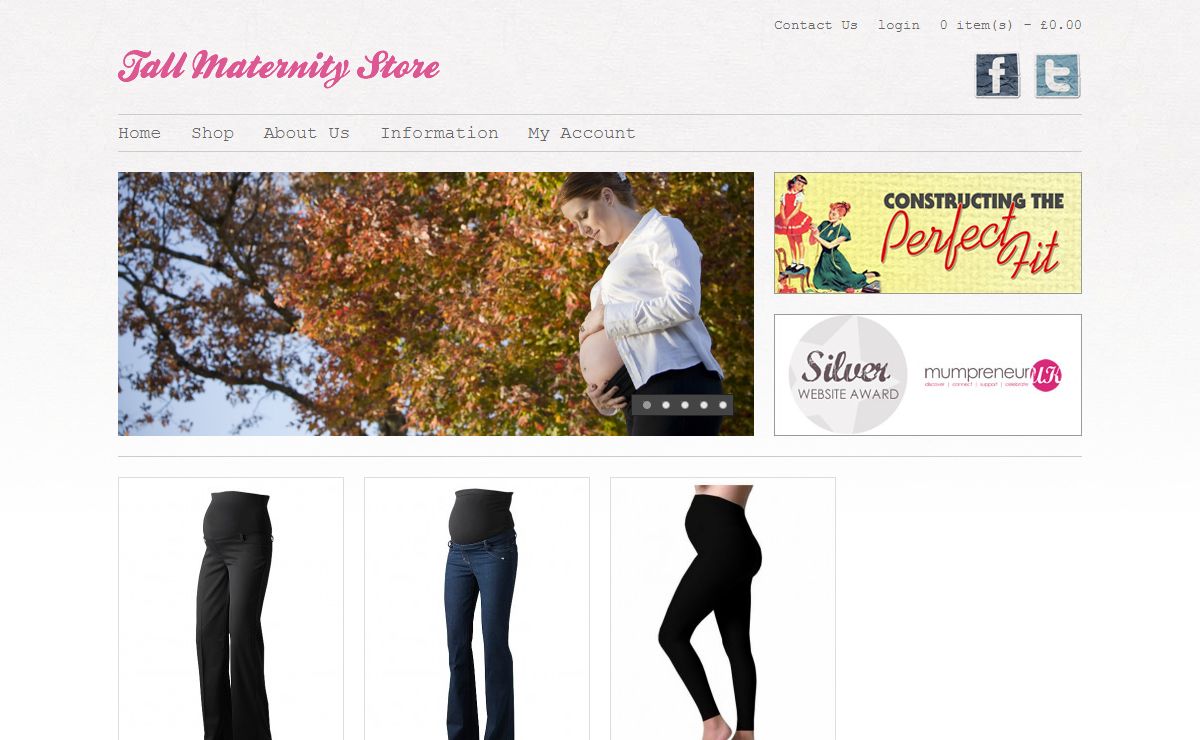 Tall Maternity Store
