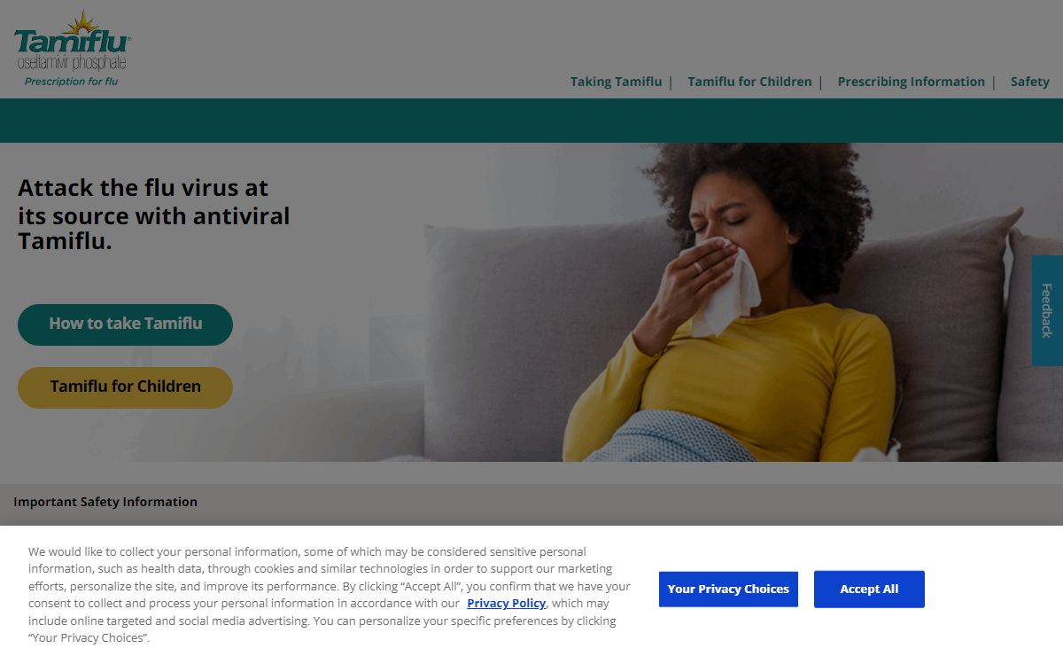 Tamiflu® (oseltamivir phosphate) | Prescription Flu Treatment